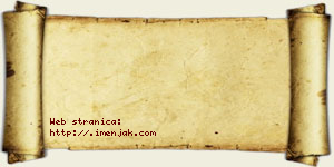 Vuka Jazački vizit kartica